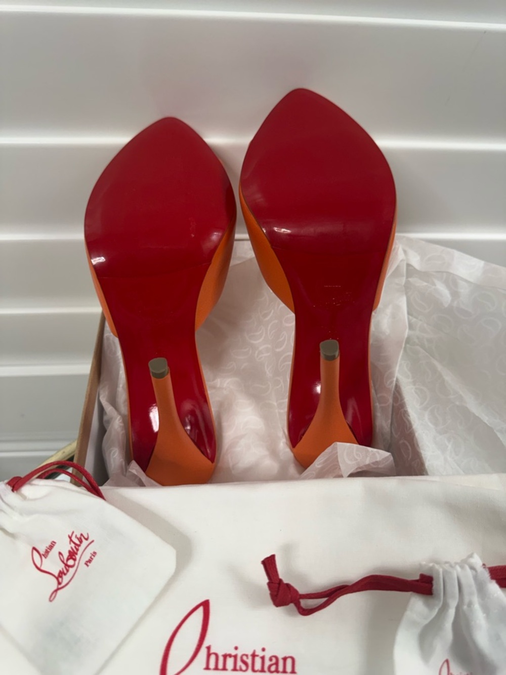Christian Louboutin Miss Z Pointed Toe Sandal women’s  Size 38 - Picture 5 of 7